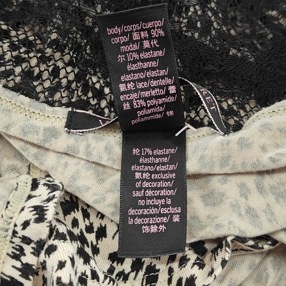Victoria's Secret Stretch Lace Camisole Animal Print Womens Small - Picture 3 of 4